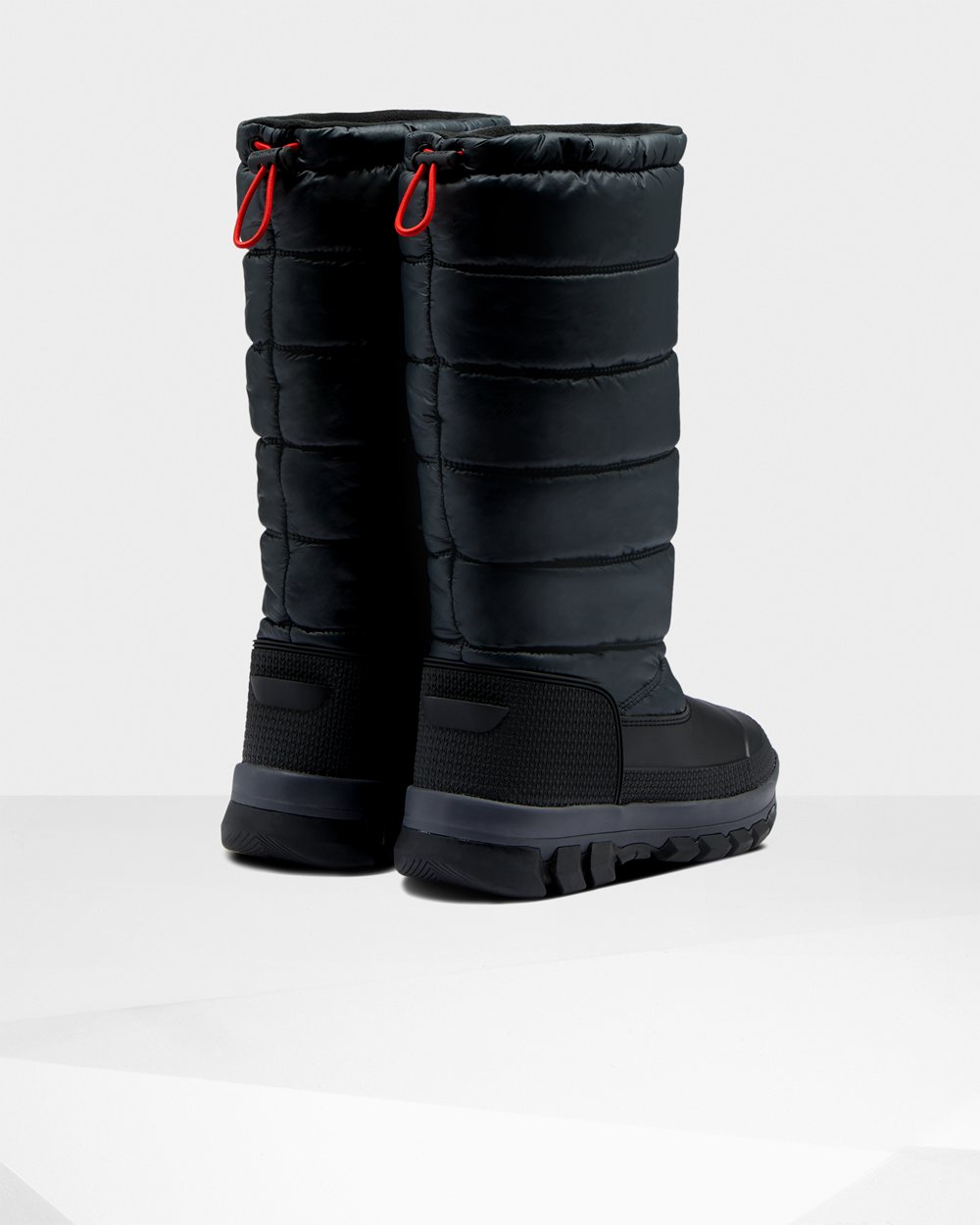 Hunter Snø Støvler Svart - Dame Original Insulated Tall - Norge VMEZFY-401